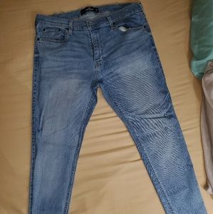 Hollister Super Skinny Light Blue Jeans